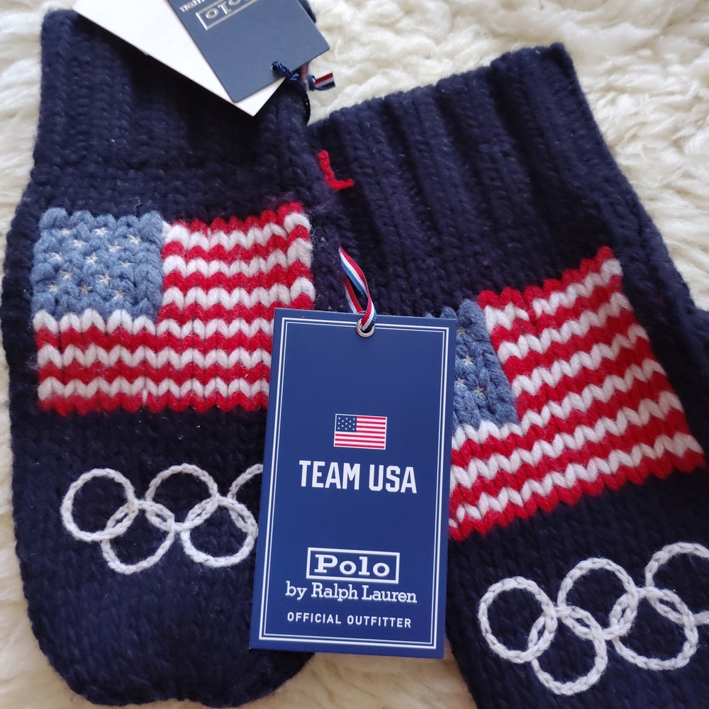 NEW Ralph Lauren Team USA Mittens - Picture 4 of 5